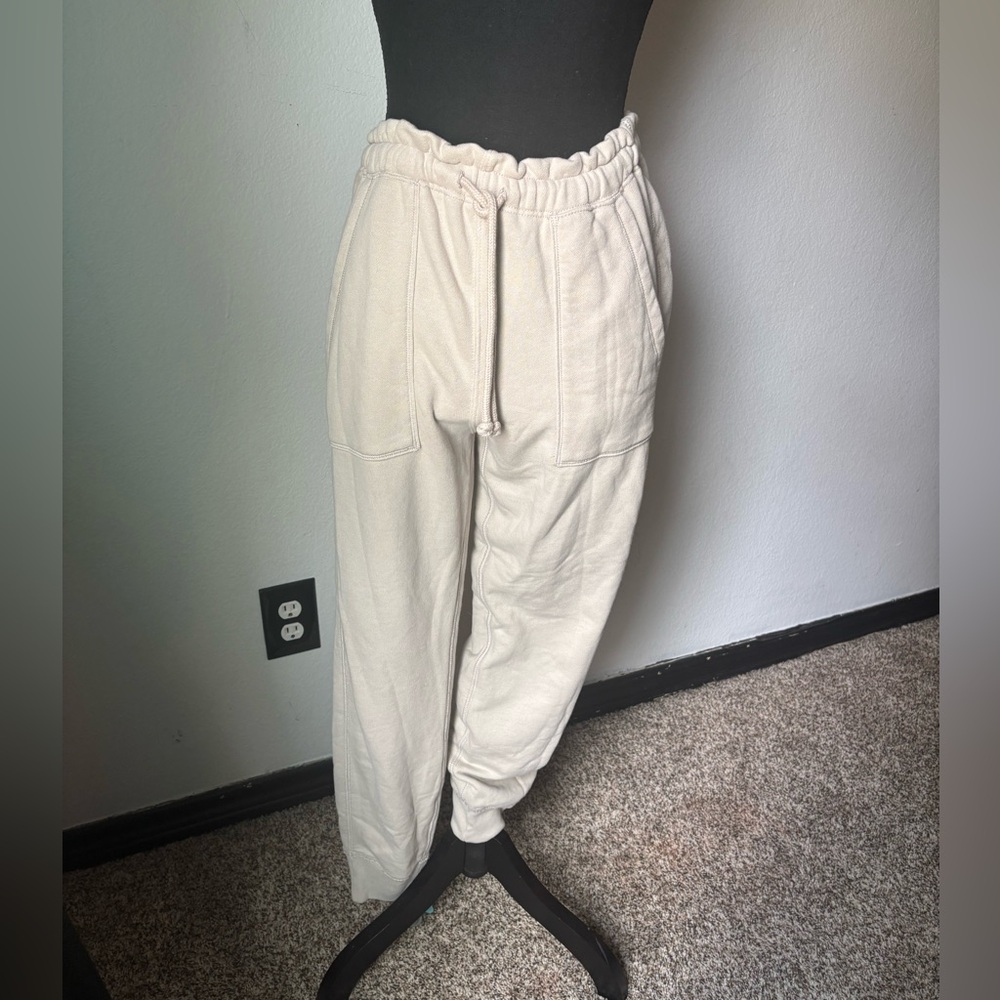 Abercrombie & Fitch Beige Joggers